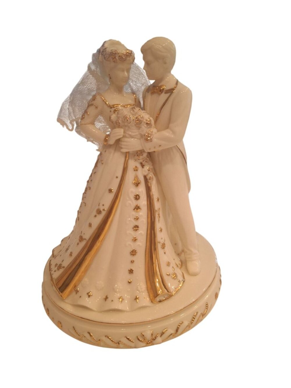 San Francisco Music Box Bride Groom Maureen Drdak Wedding Song Gold Romantic